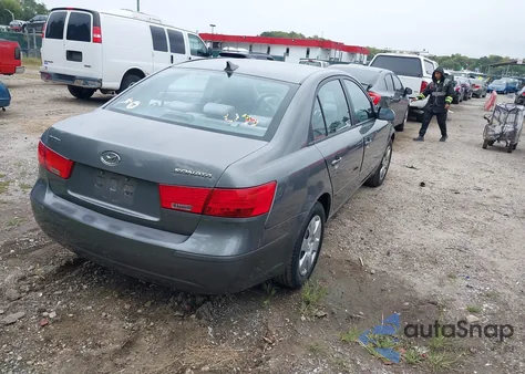 2009 Hyundai Sonata Gls из США, поврежденный, VIN 5NPET46C09H425529
